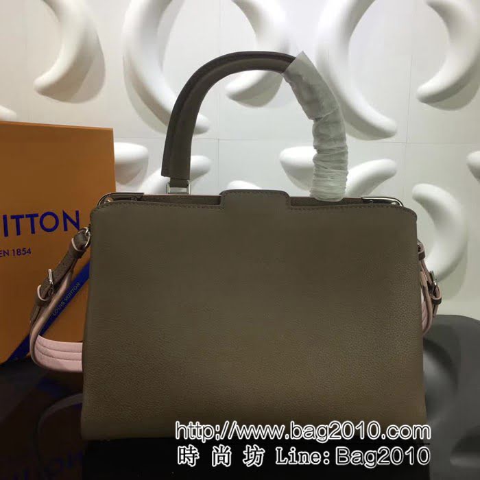 路易威登LV頂級原單 2018新款 M543764粒紋皮革單手柄Astrid 手袋， YDH1129
